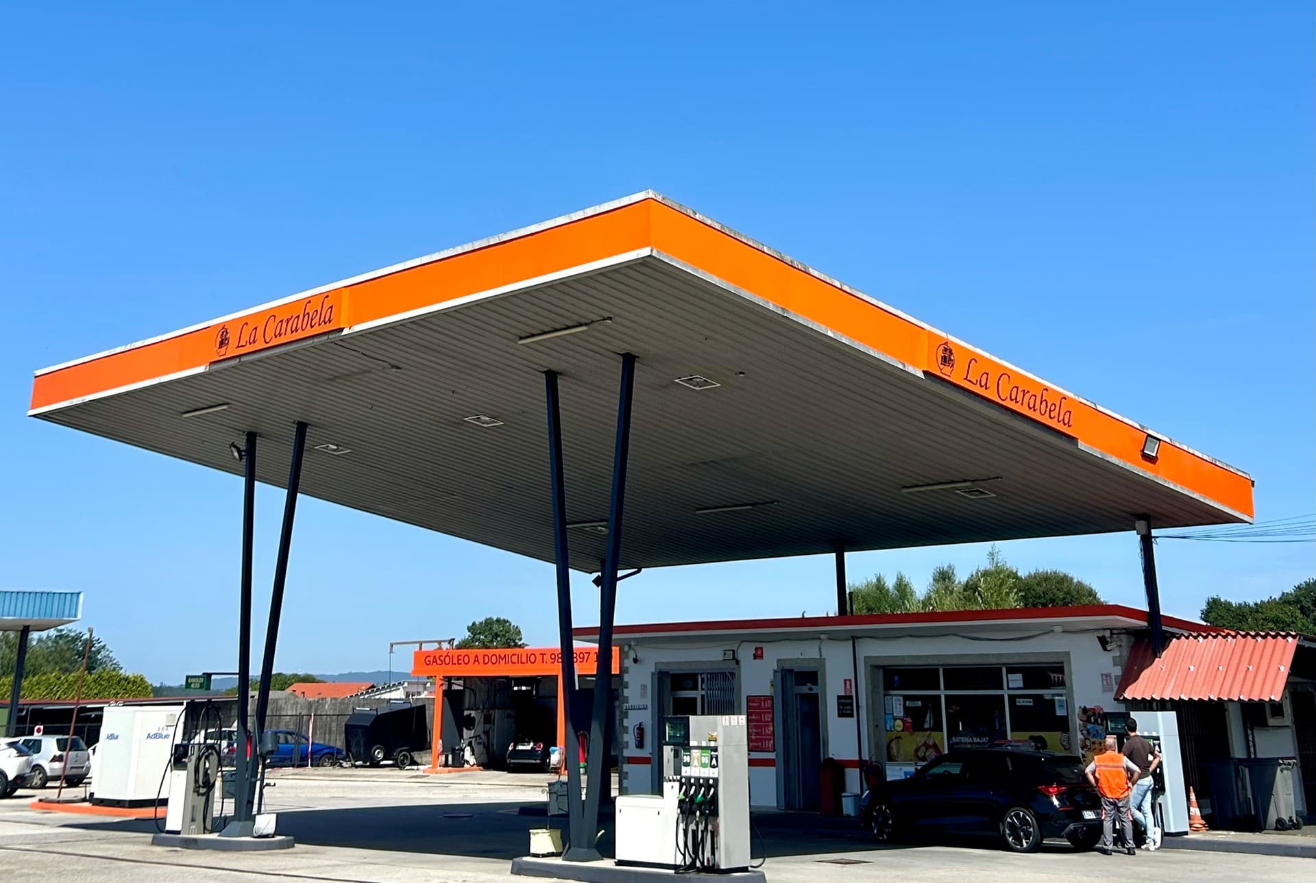 Combustible en Santiago