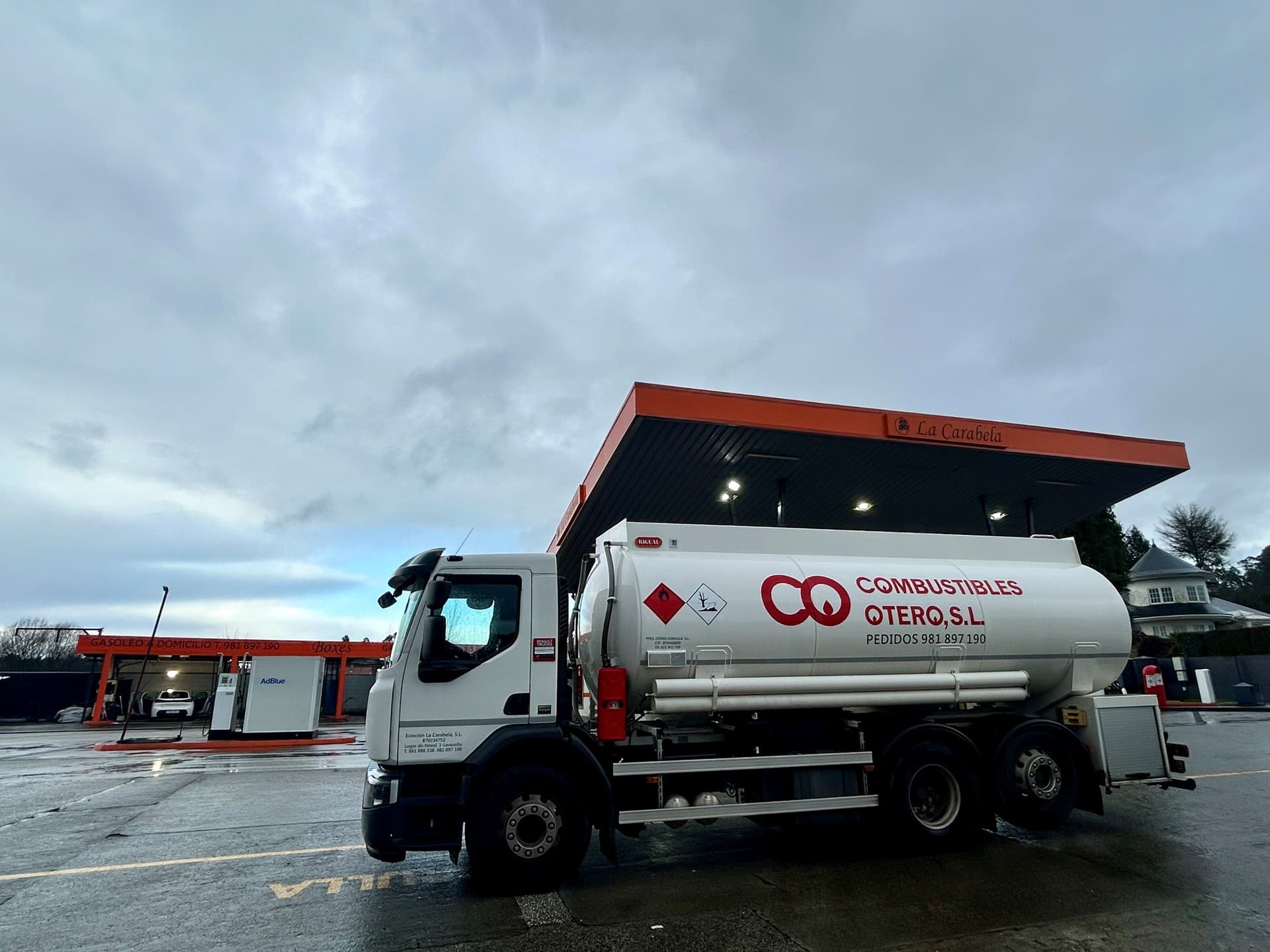 Gasolinera en Santiago